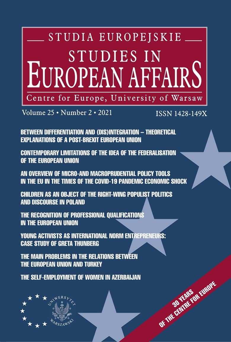 Studies In European Affairs 2021 2